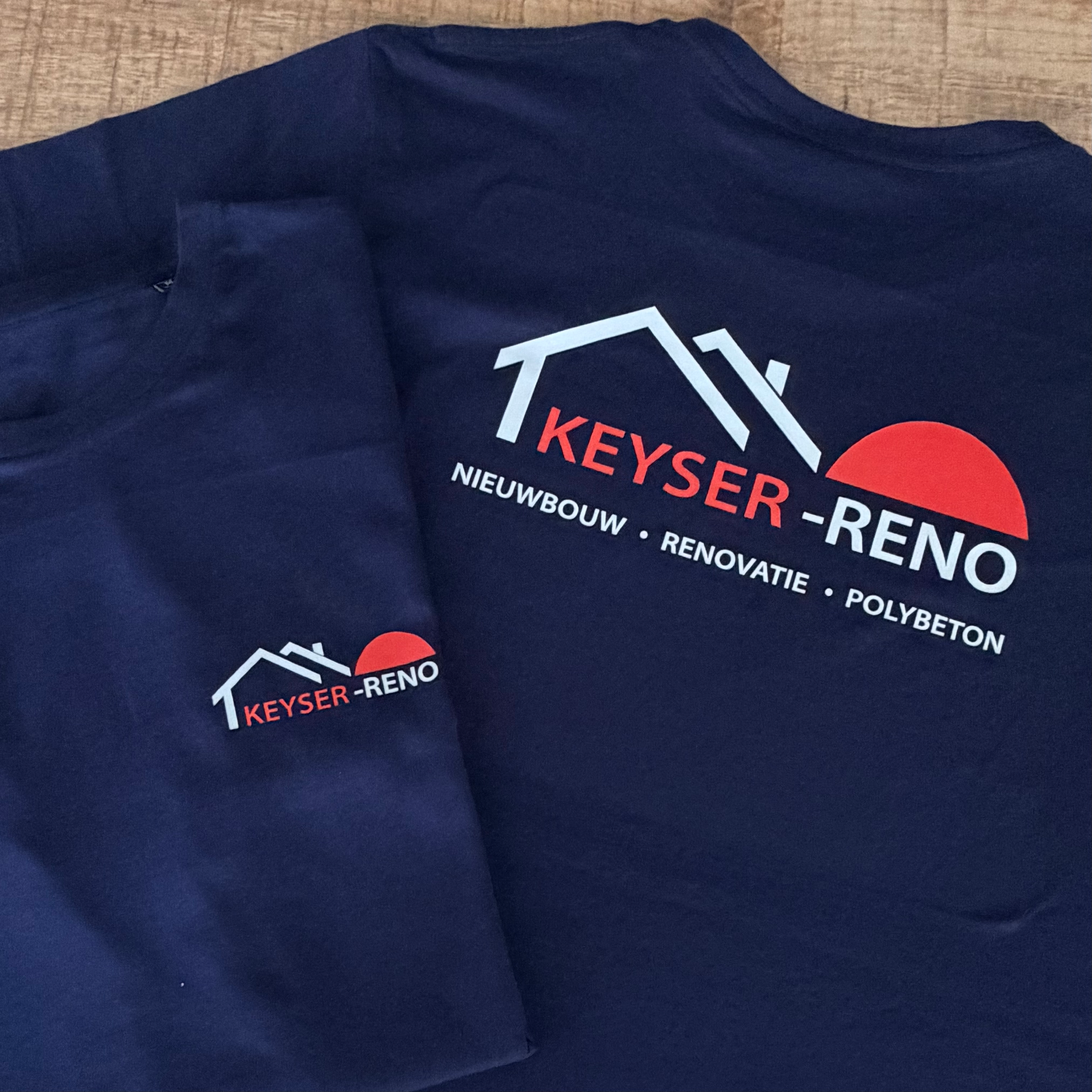 Bedrukte t-shirts met logo voor Keyser-Reno